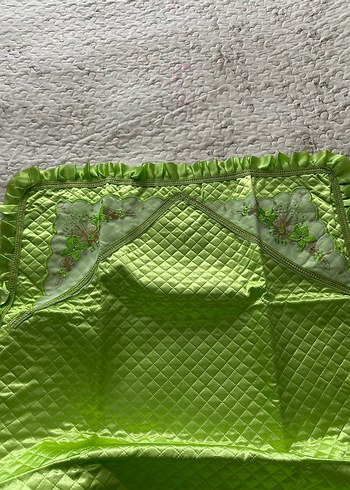 Nakışlı Çok Renkli Seccade - Görsel 3