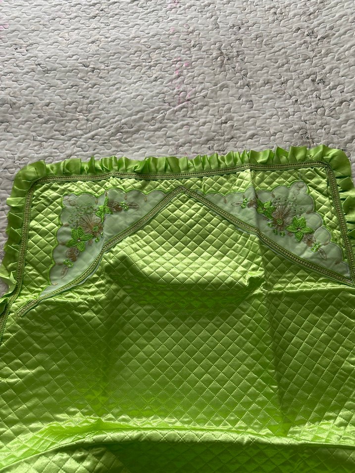 Nakışlı Çok Renkli Seccade - Görsel 3