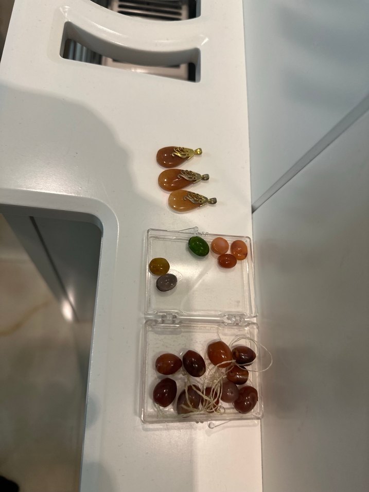 Kırmızı Akik Doğal Taş (Nazar Taşı) - Görsel 2