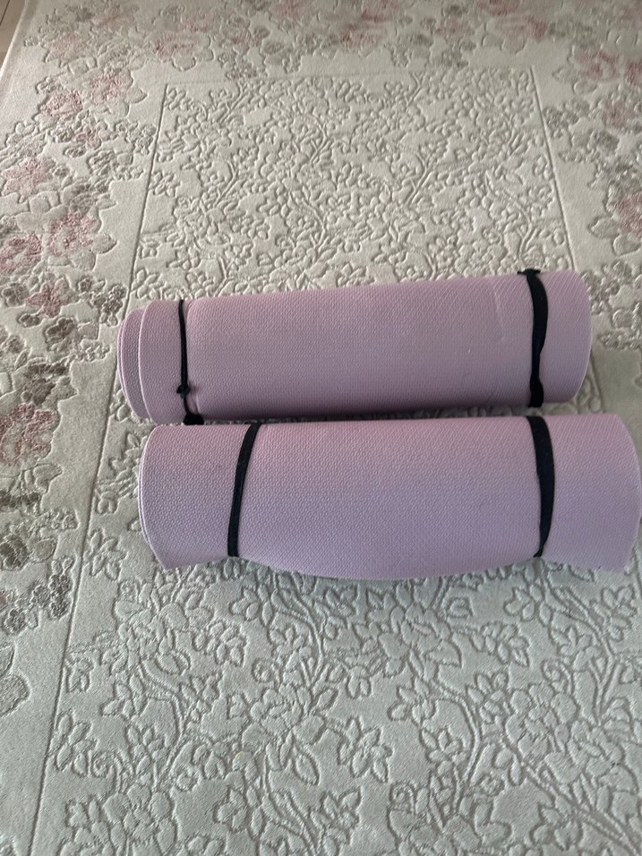 Pastel Pembe Egzersiz Matı - Görsel 5