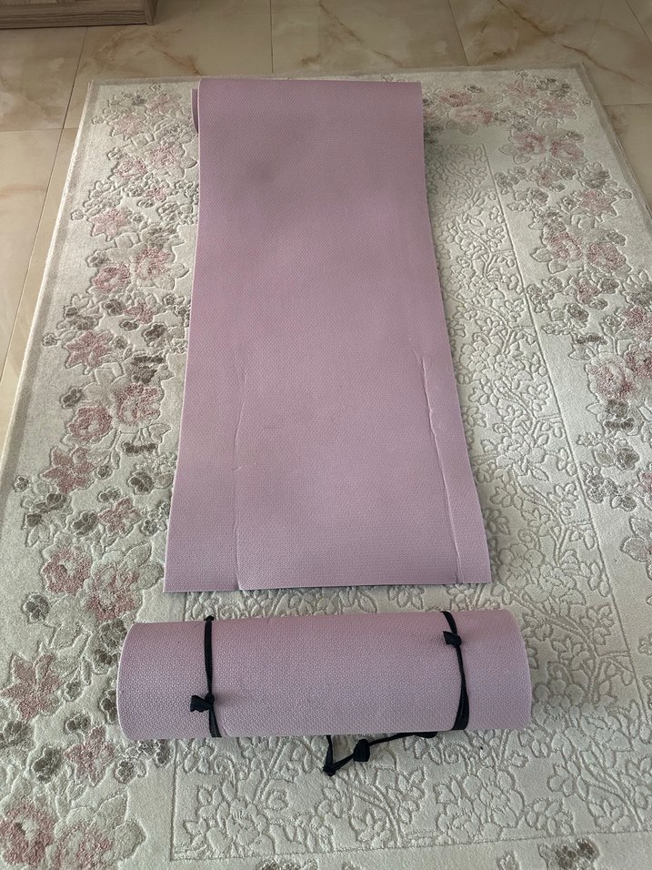 Pastel Pembe Egzersiz Matı - Görsel 2