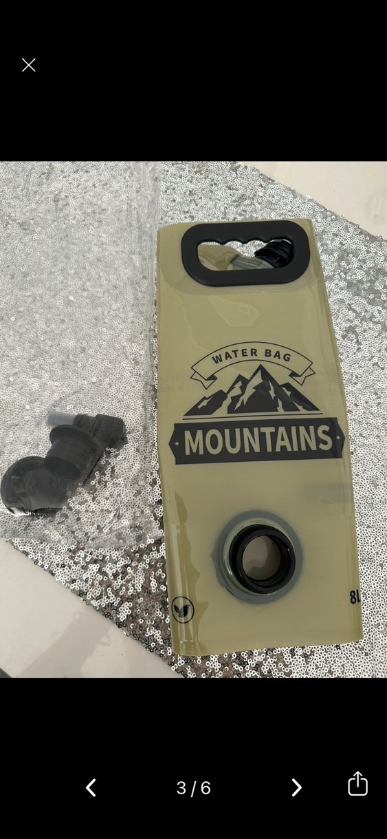 Orman Yeşili Katlanabilir Su Kabı 8L - Görsel 2