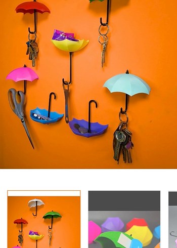 Şemsiye Görünümlü Askılık - Görsel 6