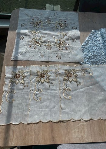 Gold İşlemeli Salon Peçetesi - Görsel 6