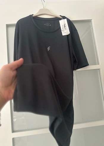 s Beden Siyah Erkek Kısa Kollu Oversize Tişört