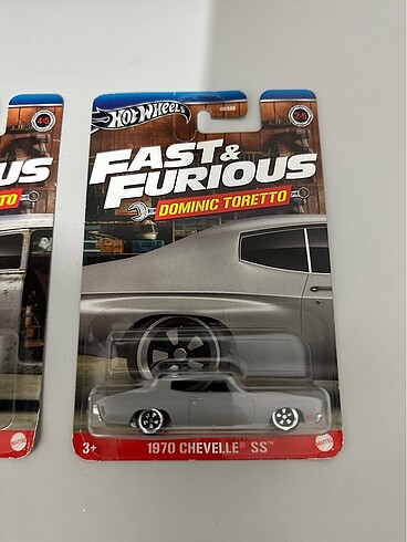 Beden Fast Furious Dominic Toretto 1950 Chevy ve 1970 Chevelle