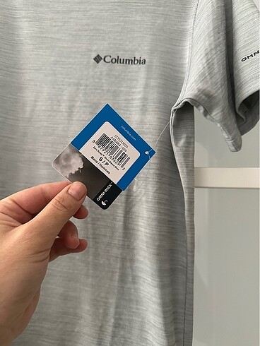 s/m Beden gri Renk Columbıa Tişört