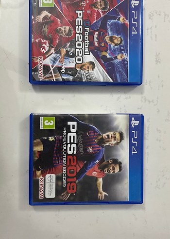 PlayStation 4 oyun pes 2019 ve 2020