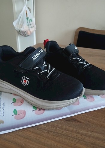 Beşiktaş Beşiktaş Siyah Erkek Çocuk Spor Ayakkabı