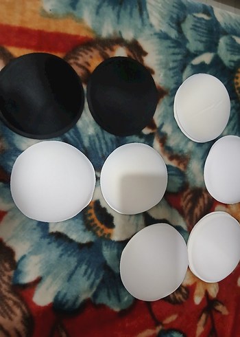 Beyaz Göğüs Pedi Seti - Görsel 7