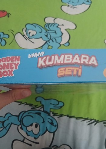 Beden Ahşap Renkli Kumbara Seti 4+ Yaş