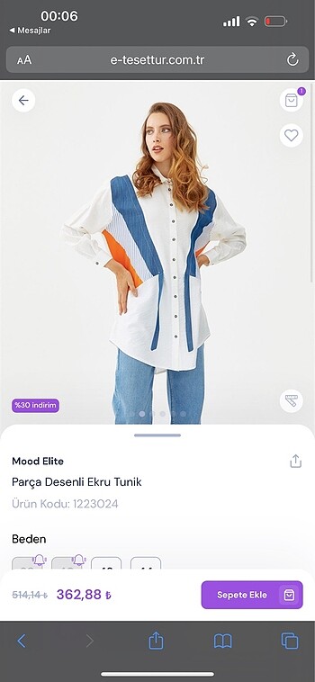 Diğer Gömlek tunik