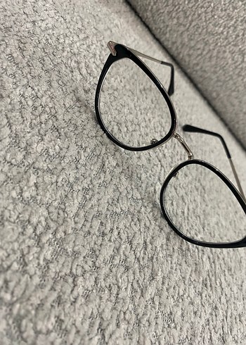 Gri Goth Tarzı Kadın Gözlüğü - Görsel 3