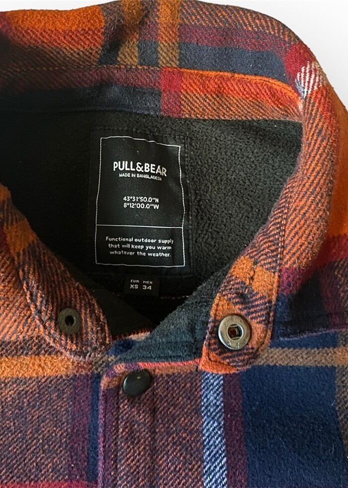 Pull and bear ceket - Görsel 4