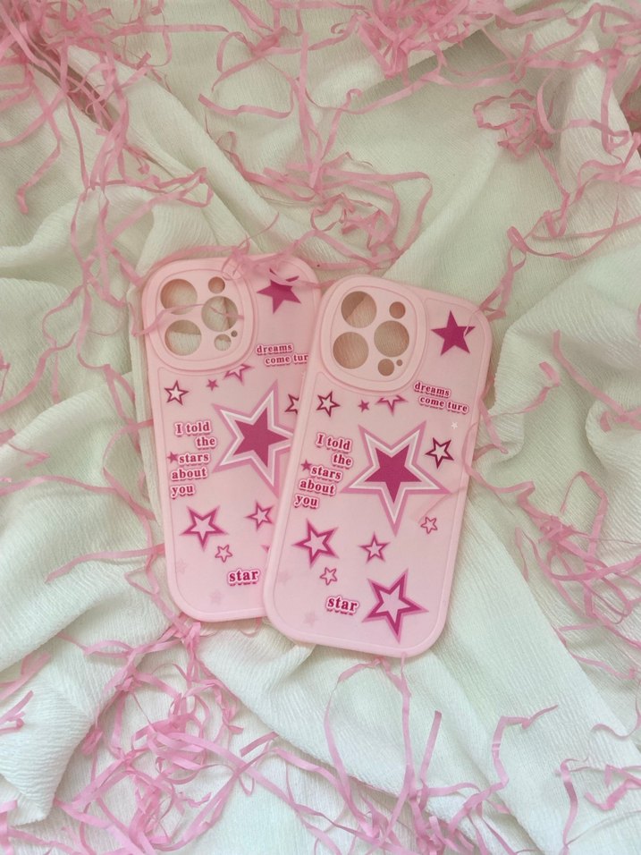 Pembe Fırfırlı Pop Kültür Telefon Kılıfı - Görsel 2