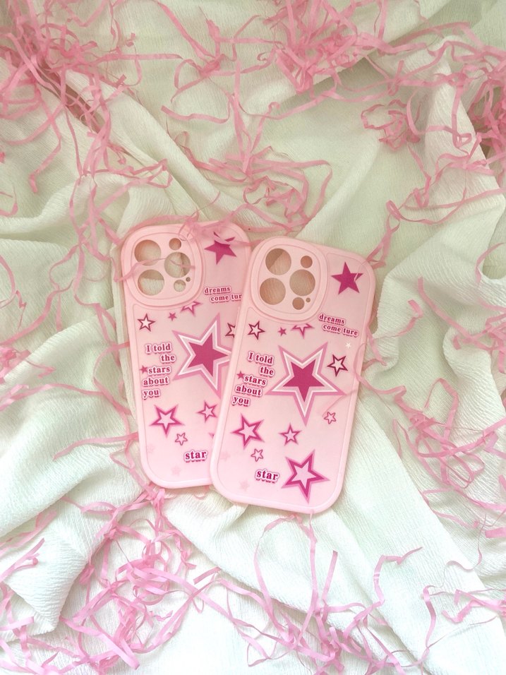 Pembe Fırfırlı Pop Kültür Telefon Kılıfı - Görsel 3