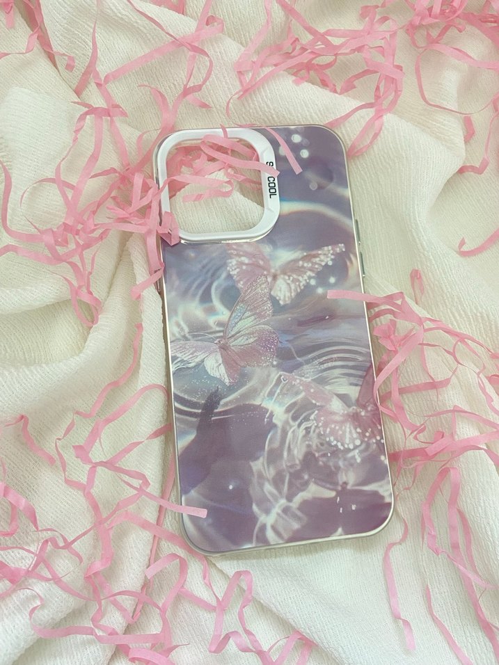 Parlak Pembe Pastel Telefon Kılıfı - Görsel 4