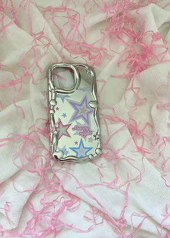 Pastel Renkli Yıldızlı Telefon Kılıfı - Görsel 4