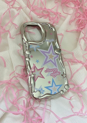 Pastel Renkli Yıldızlı Telefon Kılıfı - Görsel 2