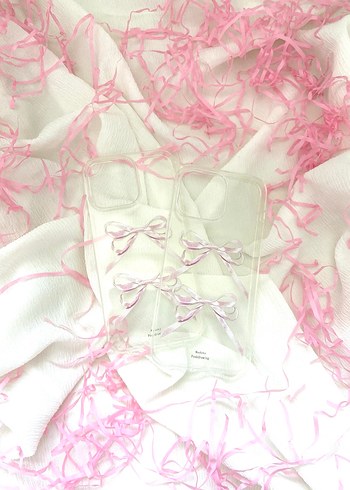 Pembe Kurdeleli Bohem Telefon Kılıfı - Görsel 2