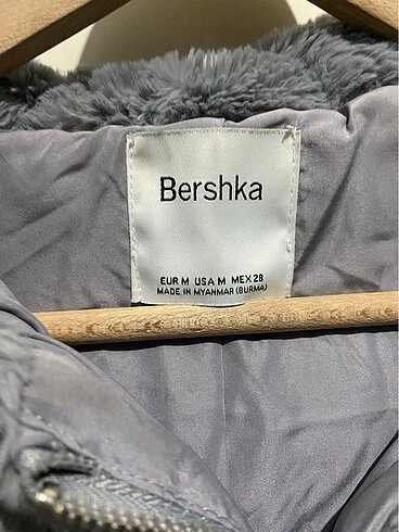 m Beden Bershka gri peluş