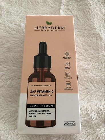 Herbaderm vitamin serum