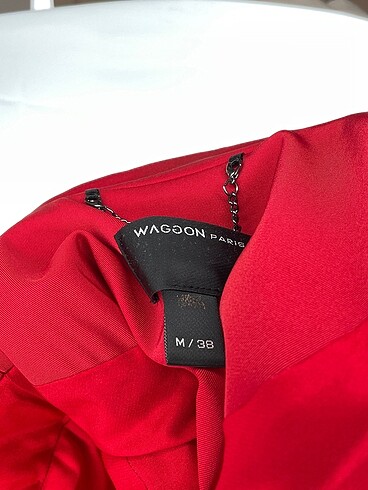 m Beden kırmızı Renk Waggon Blazer %70 İndirimli.