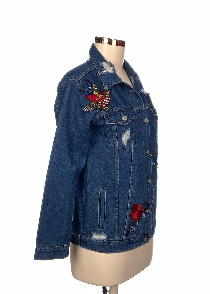 Diğer Kot Ceket %70 İndirimli. - Görsel 2