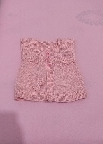 Standart Beden Beden pembe Renk Pembe bebek yeleği