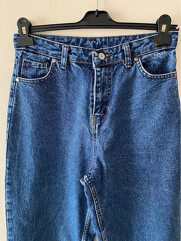 38 Beden mavi Renk Bol paça kot pantolon