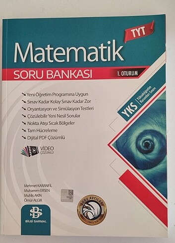 bilgi sarmal tyt matematik test kitabı 