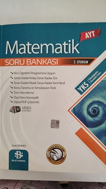 bilgi sarmal ayt matematik test kitabı 