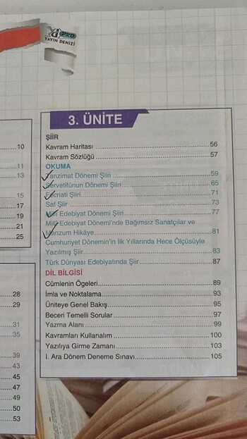  11. sınıf edebiyat test kitabı 