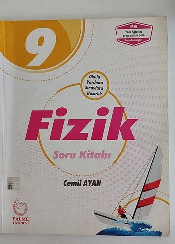 Palme yayınları 9. sınıf fizik test kitabı 
