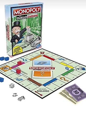 Monopoly Düello Zamanı Strateji Oyunu - Görsel 2