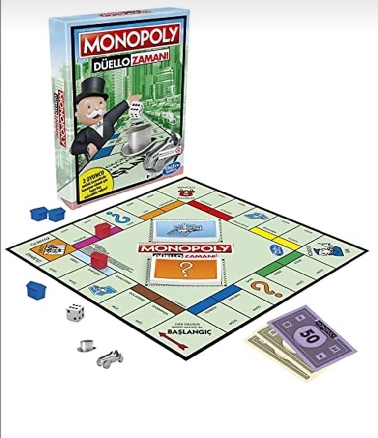 Monopoly Düello Zamanı Strateji Oyunu - Görsel 2