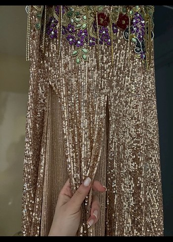 Boncuk İşlemeli Oryantal kostüm - Görsel 3