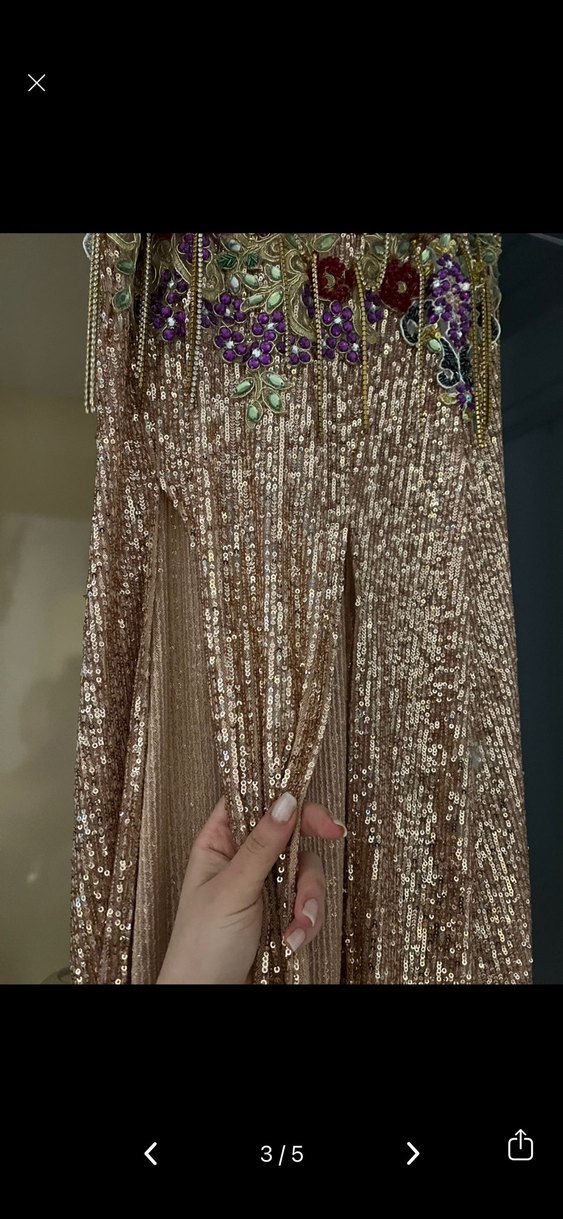 Boncuk İşlemeli Oryantal kostüm - Görsel 3