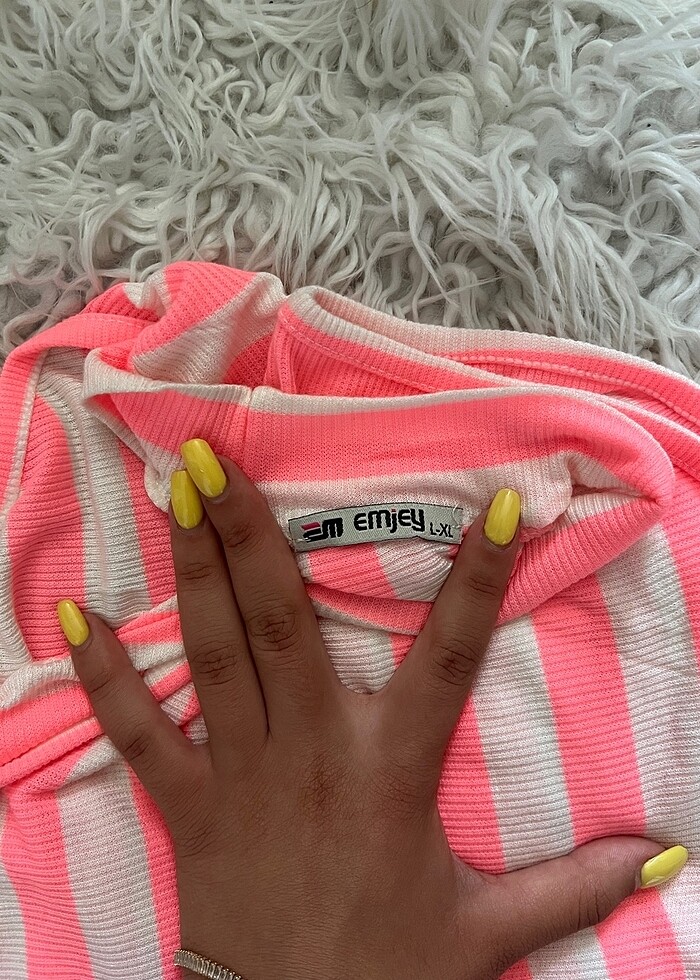 Çizgili Bluz - Görsel 2