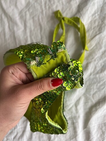 Yeşil oryantal kostüm - Görsel 3