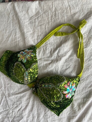 Yeşil oryantal kostüm - Görsel 2