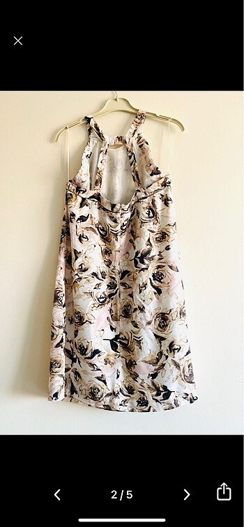 Mango Halter yaka elbise