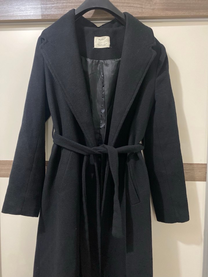 Siyah kaşe kaban - Görsel 2