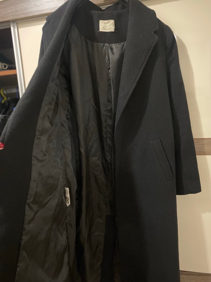 Siyah kaşe kaban - Görsel 3