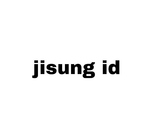 jisung id