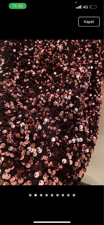 Zara Pullu elbise