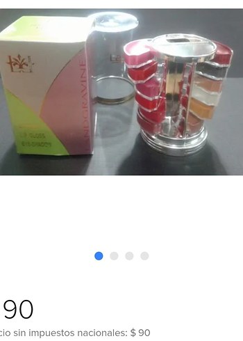Çok Renkli far ve ruj paleti