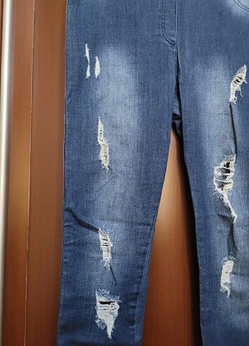 xl Beden Yırtıklı Jean