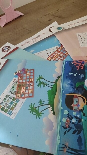 Çocuk akademi dikkat seti