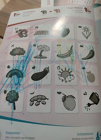 Beden Renk Çocuk akademi dikkat seti